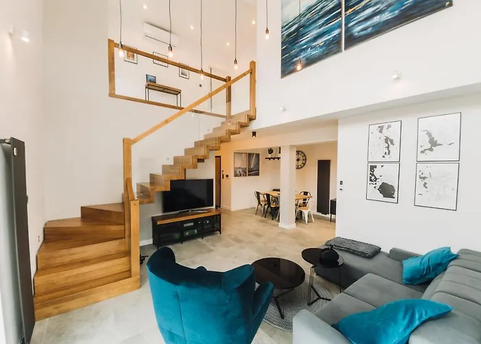 Gizycko Soft Loft - Apartament Dwupoziomowy Z Klimatyzacja